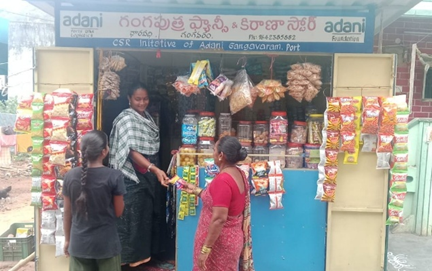 Adani Foundation supports differently abled women entrepreneurs in Gangavaram
